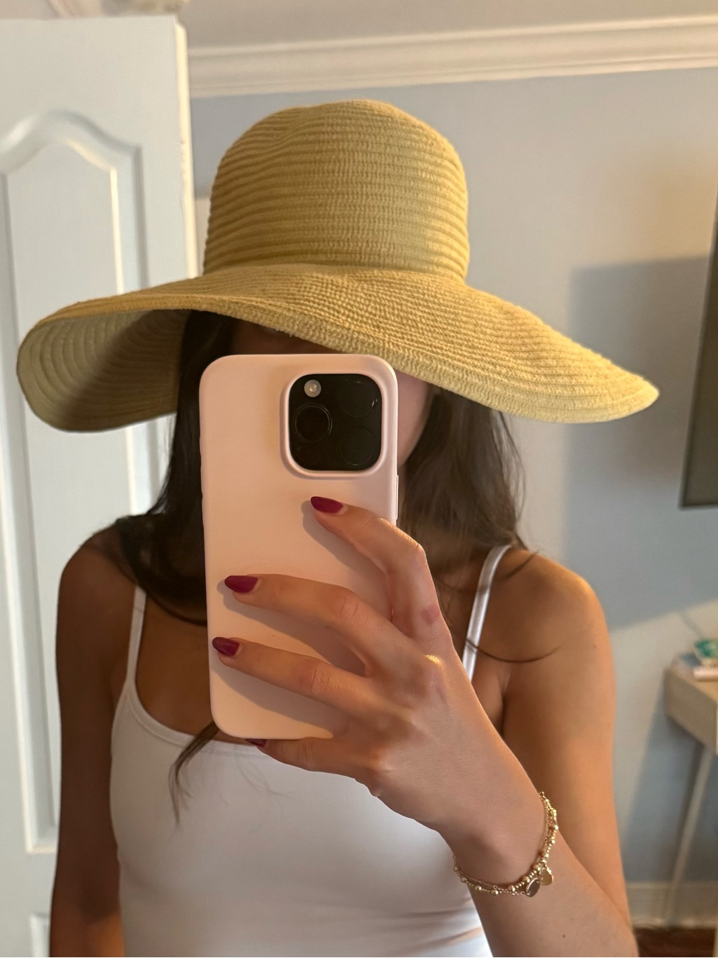 Columbia Wide Brim Sun Hat - Light Yellow